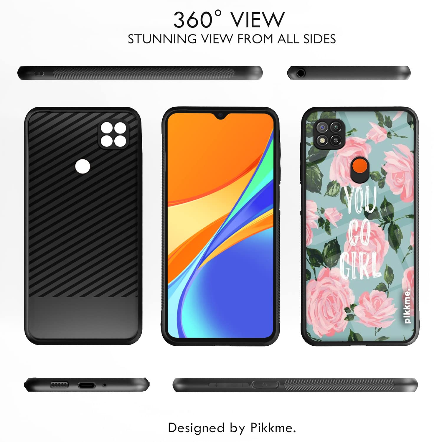 Redmi 10A/9, Poco C31 Flower phone cover by Pikkme – photo 2