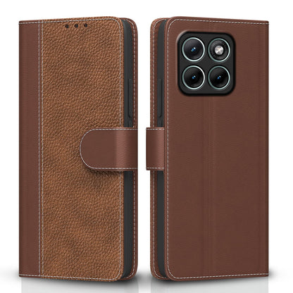 Tan Wallet wallet flip cover for Moto Edge 70 Fusion 5G – Pikkme