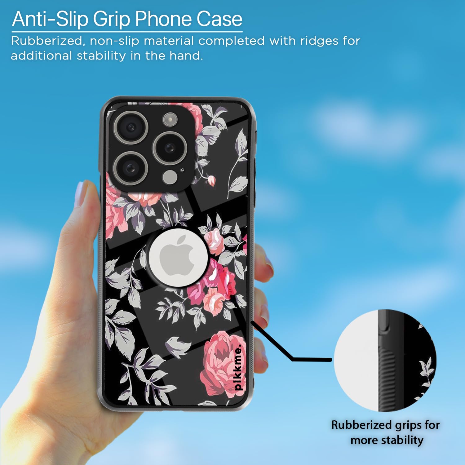 Pikkme iPhone 15 Pro Flower phone cover – photo 5