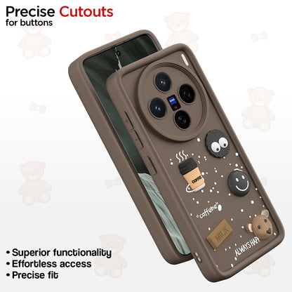 Brown mobile back cover for Vivo X200 5G/3D – Pikkme – photo 6