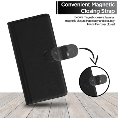 Vivo V70/V70 Wallet mobile flip cover in black by Pikkme – photo 6
