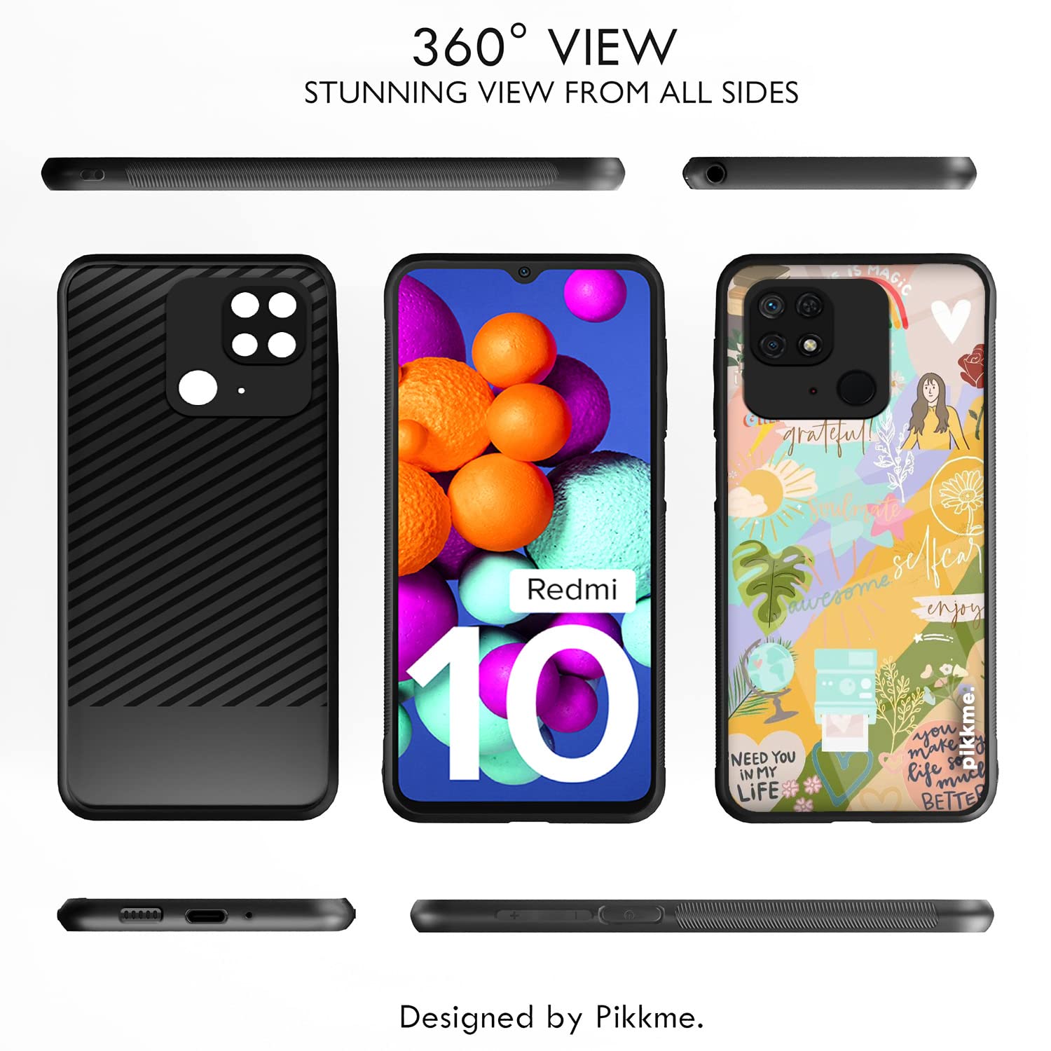 Pikkme Redmi 10/10 Power Hybrid mobile cover – photo 2