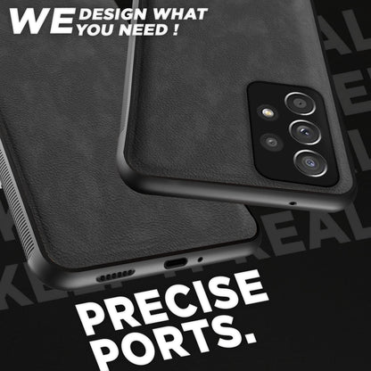 Pikkme Samsung A53 5G Leather grey mobile back cover – photo 3