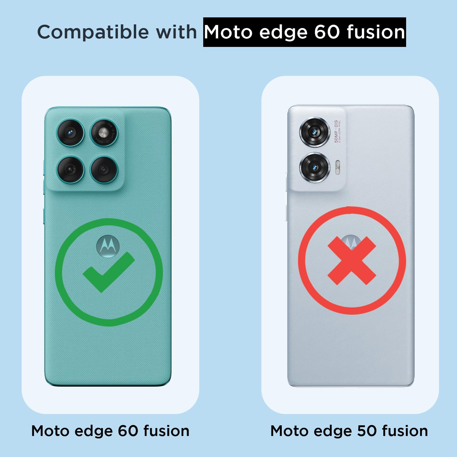 Transparent mag-safe mobile cover for Moto Edge 60/Edge 60 Fusion 5G – Pikkme – photo 4