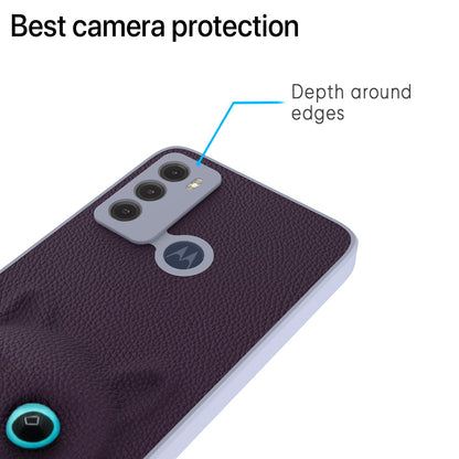Pikkme Moto G60/G40 Fusion Cat purple mobile cover – photo 5