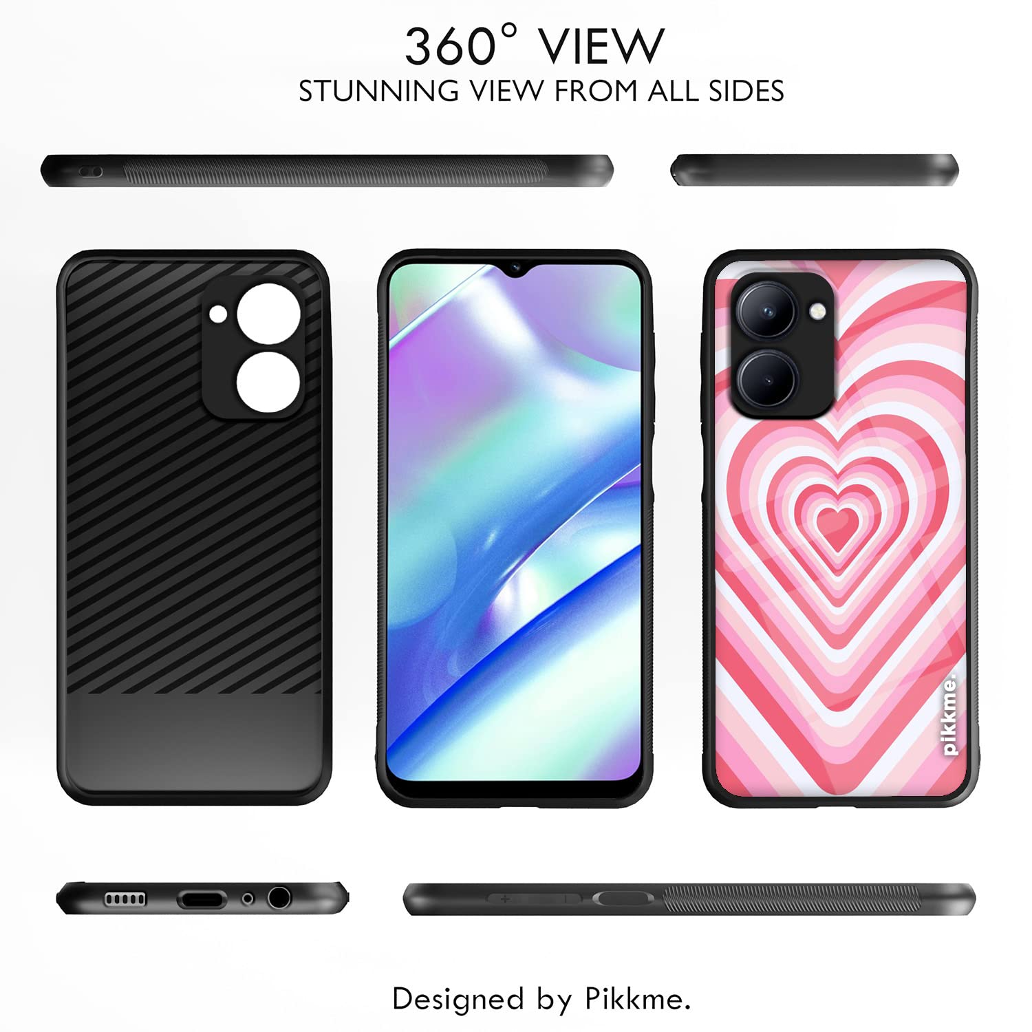 Realme C33 Hybrid mobile back cover by Pikkme – photo 2