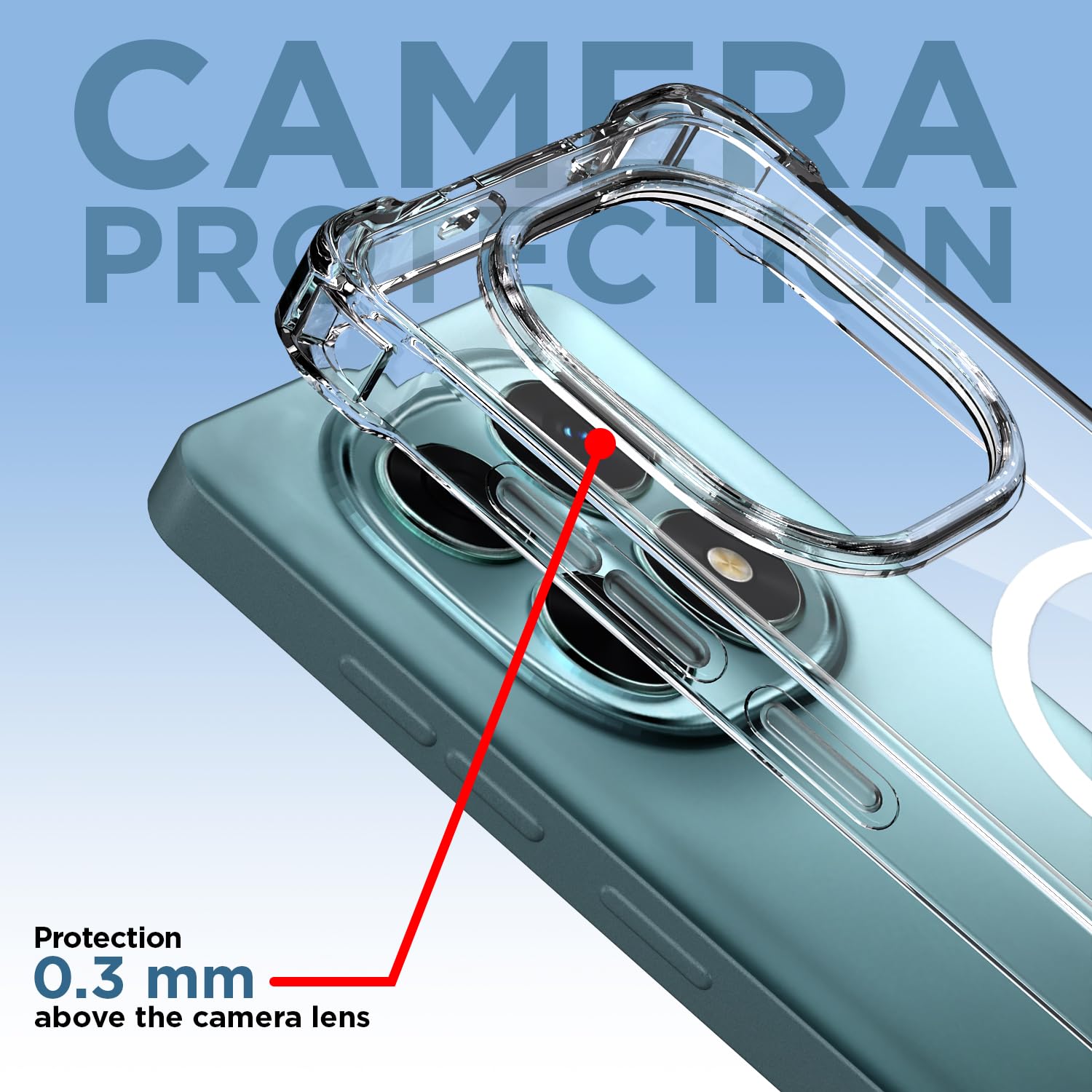 Pikkme Redmi Note 15 5G transparent mag-safe phone cover – photo 5