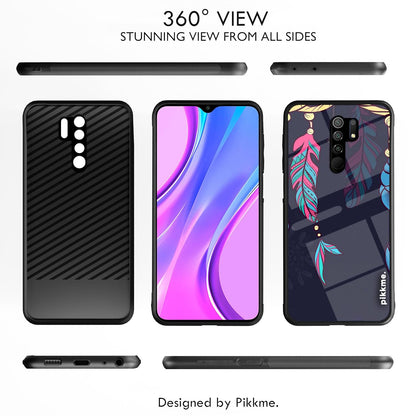 Flower Mobile back cover for Redmi 9 Prime – Pikkme – photo 2
