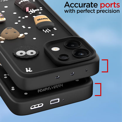 Oppo K13 5G/3D mobile back cover in black by Pikkme – photo 4