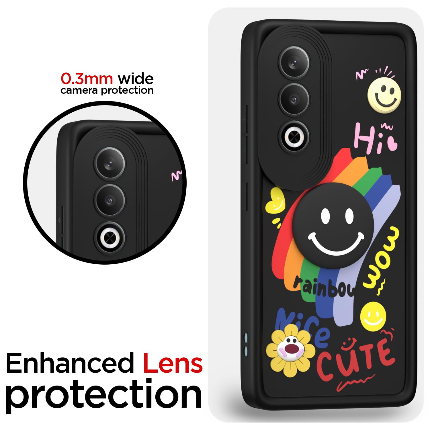 OnePlus Nord CE 4 5G mobile cover in black by Pikkme – photo 5