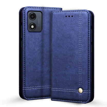 Pikkme blue flip cover for Moto E13