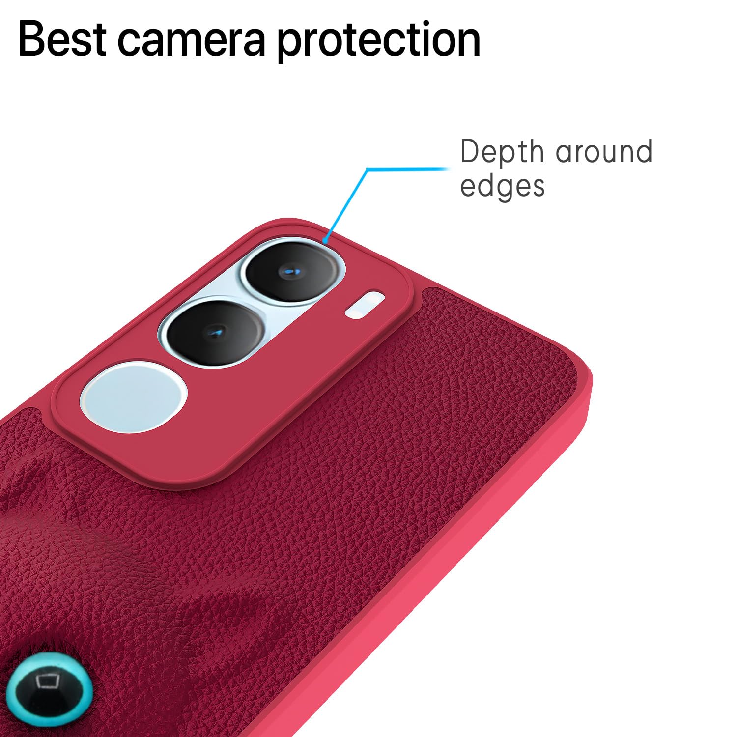Vivo Y29 5G/Y19s mobile cover in pink by Pikkme – photo 5