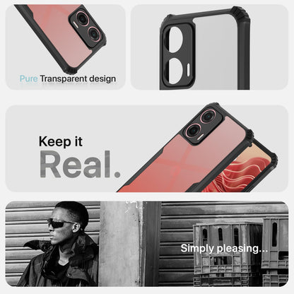 Pikkme Moto G35 5G Clear black phone cover – photo 4