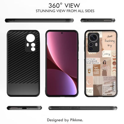 Pikkme Mi 12 Pro 5G Hybrid mobile back cover – photo 2