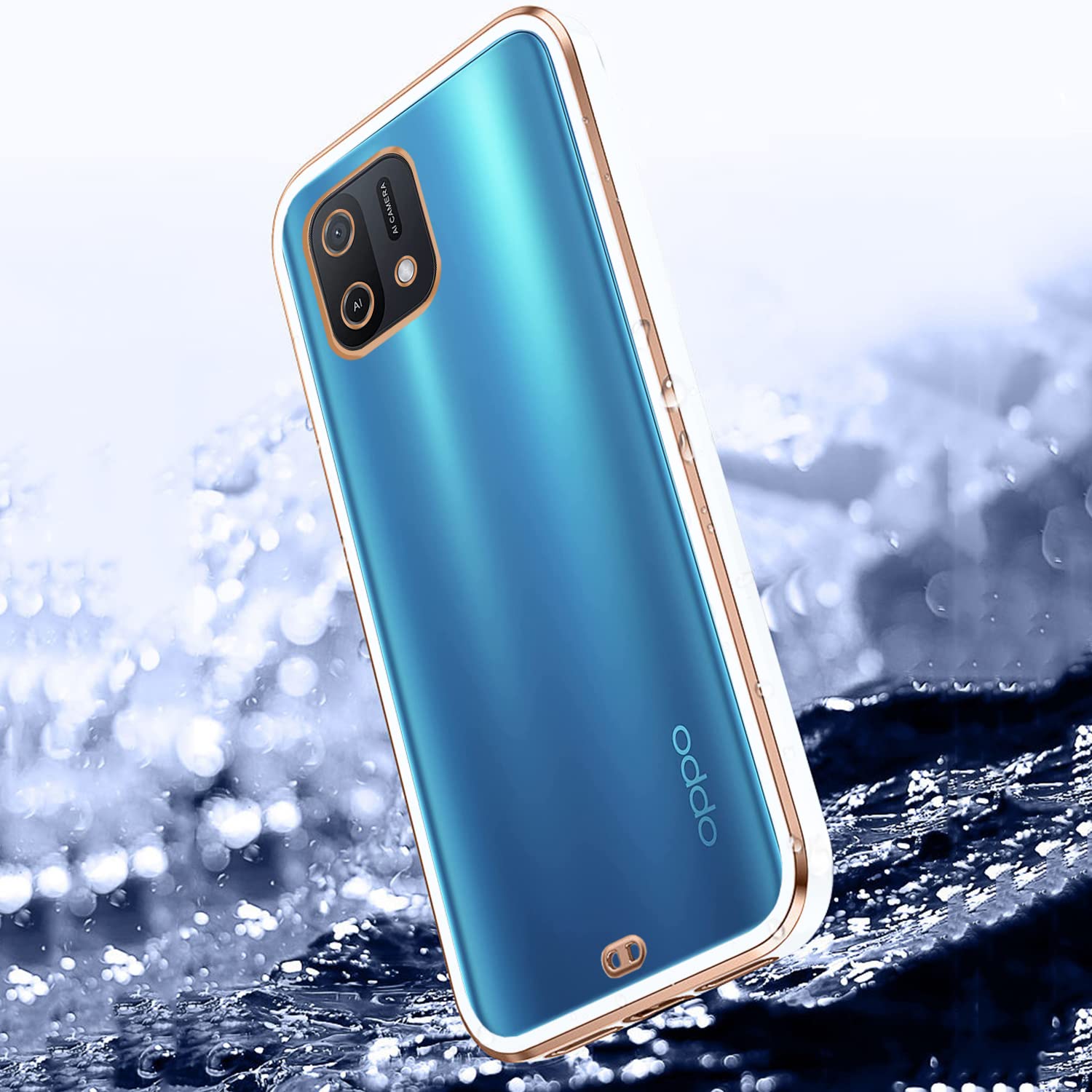 White Chrome mobile cover for Oppo A16K – Pikkme – photo 2