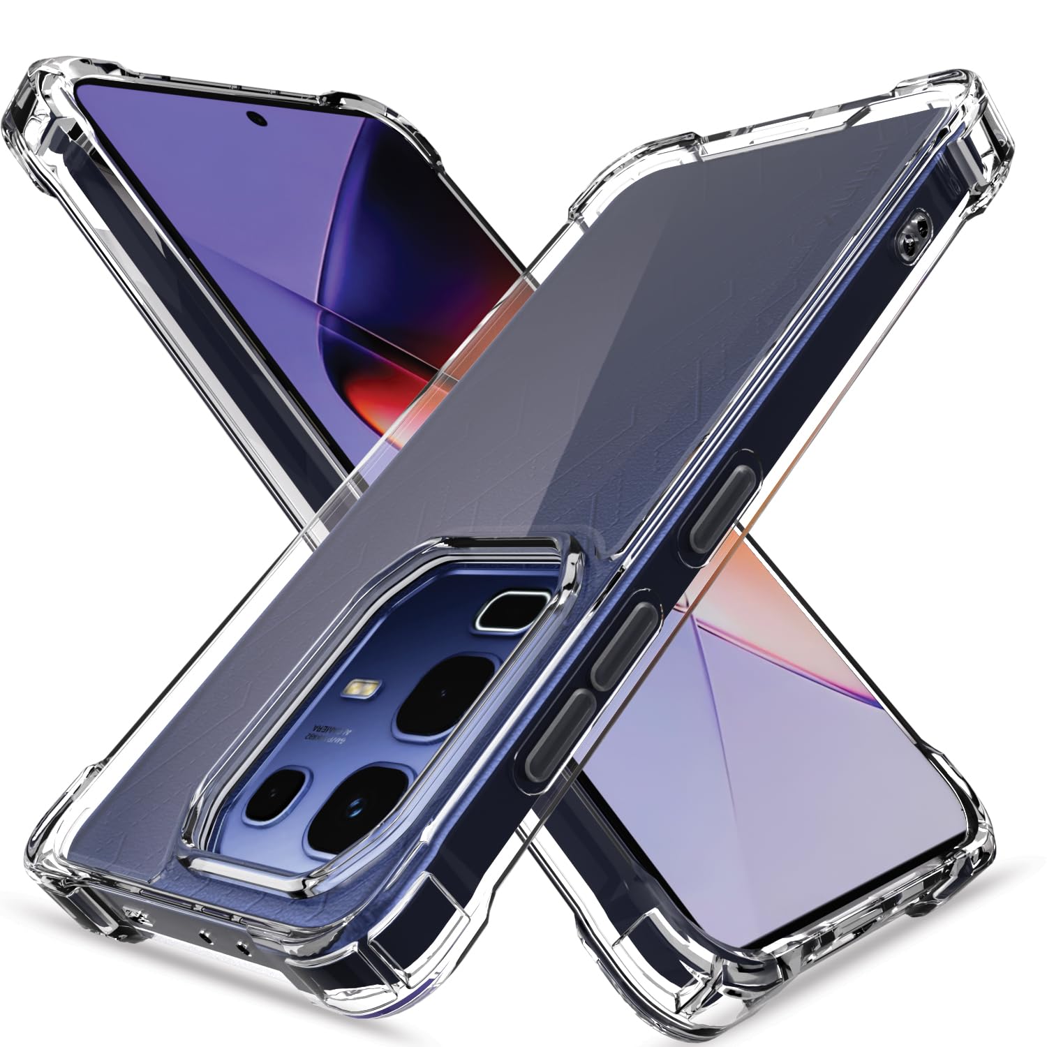 Pikkme Infinix Note 50s 5G PC-TPU transparent mobile back cover