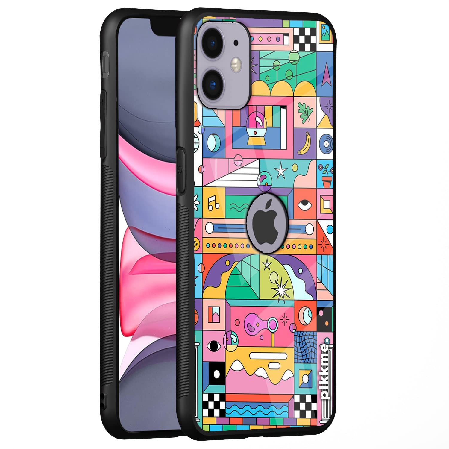 Pikkme Hybrid mobile back cover for iPhone 11
