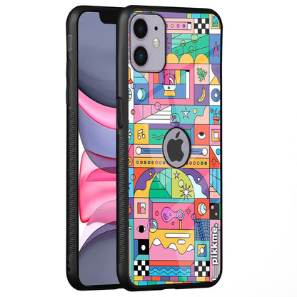 Pikkme Hybrid mobile back cover for iPhone 11