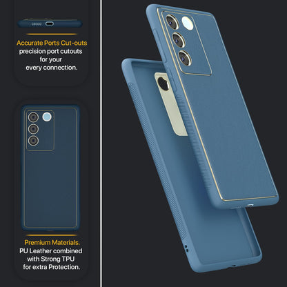Vivo V27/V27 Pro 5G phone cover in blue by Pikkme – photo 2