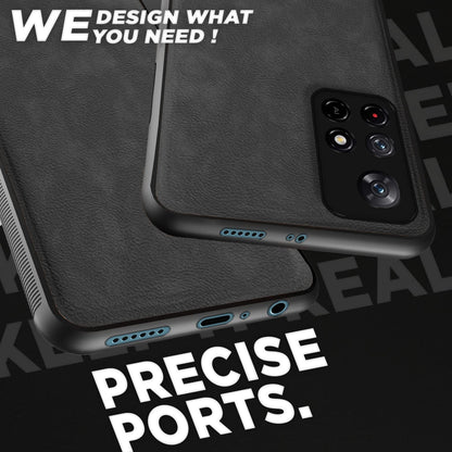 Pikkme Redmi Note 11T/Poco M4 Pro 5G Leather grey phone cover – photo 4
