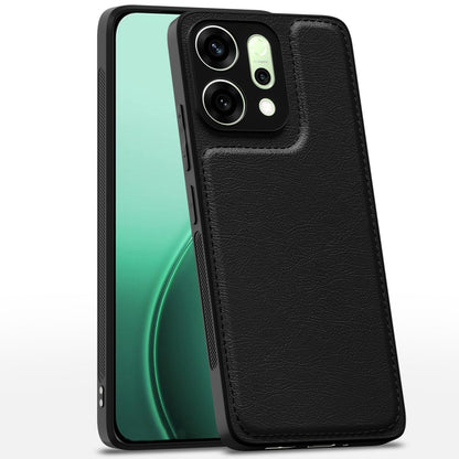 Oppo Reno 14 5G mobile back cover in black by Pikkme