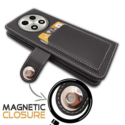 Pikkme grey wallet flip cover for Oppo A2 Pro 5G – photo 3