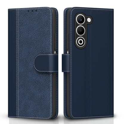 Oppo A5 5G mobile flip cover in blue by Pikkme
