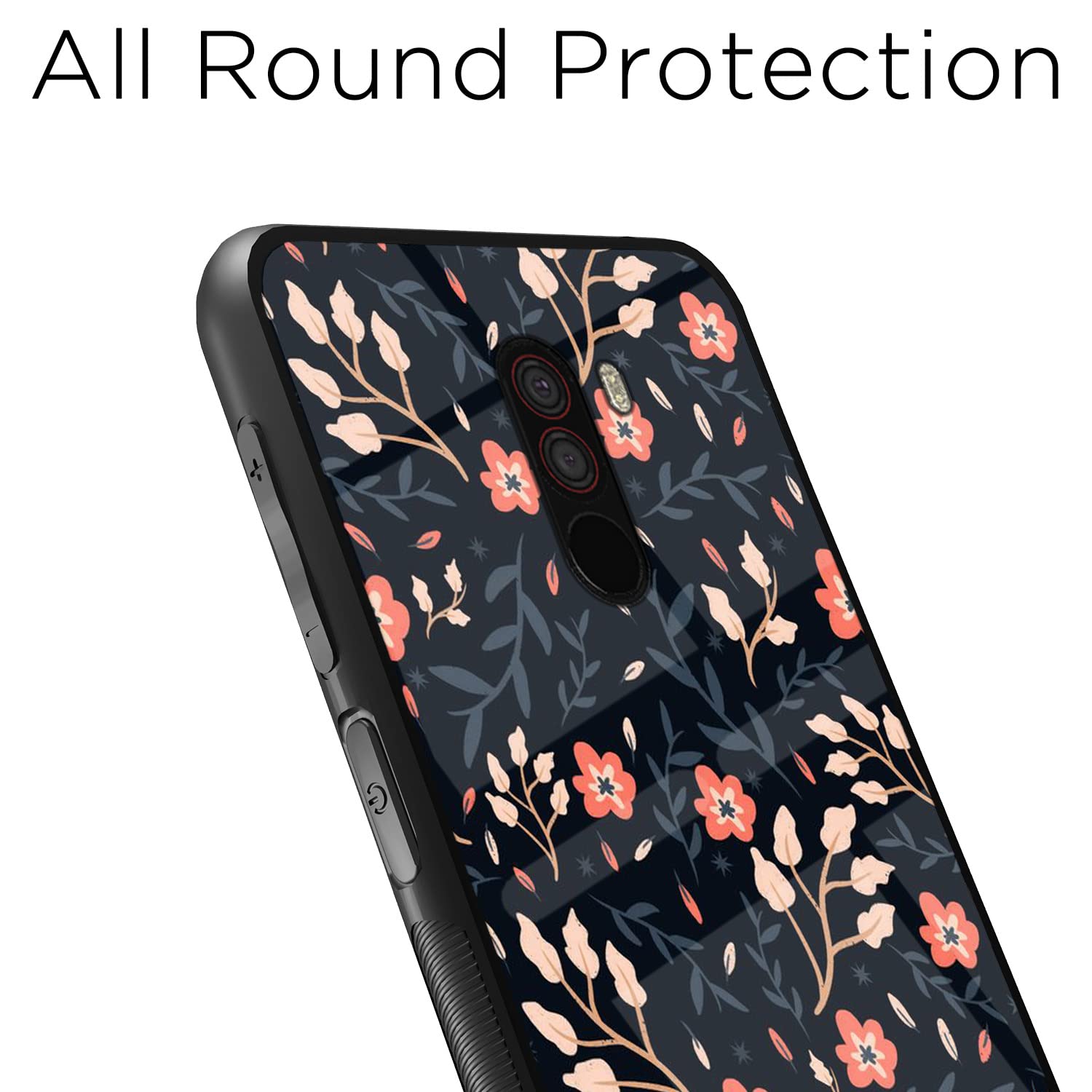 Poco F1 Flower mobile back cover by Pikkme – photo 7