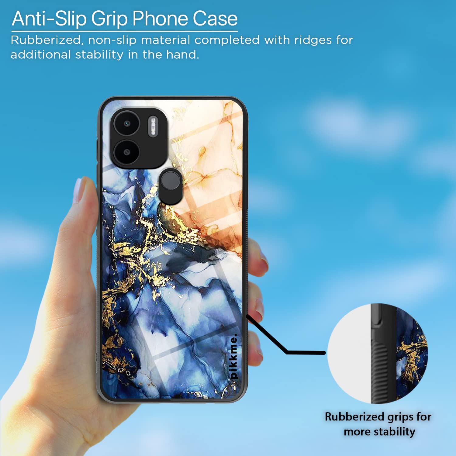 Pikkme Hybrid mobile back cover for Redmi A1 Plus/A2 Plus/Poco C50 – photo 5