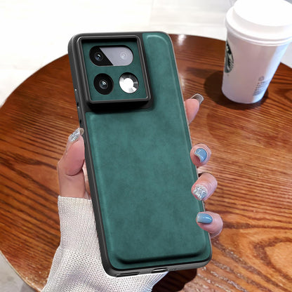 Pikkme green Leather mobile back cover for Realme 16 Pro Plus 5G – photo 7