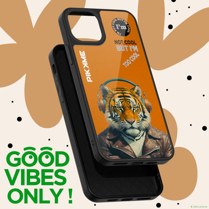 iPhone 15 Plus Tiger Swag mobile back cover by Pikkme – photo 3