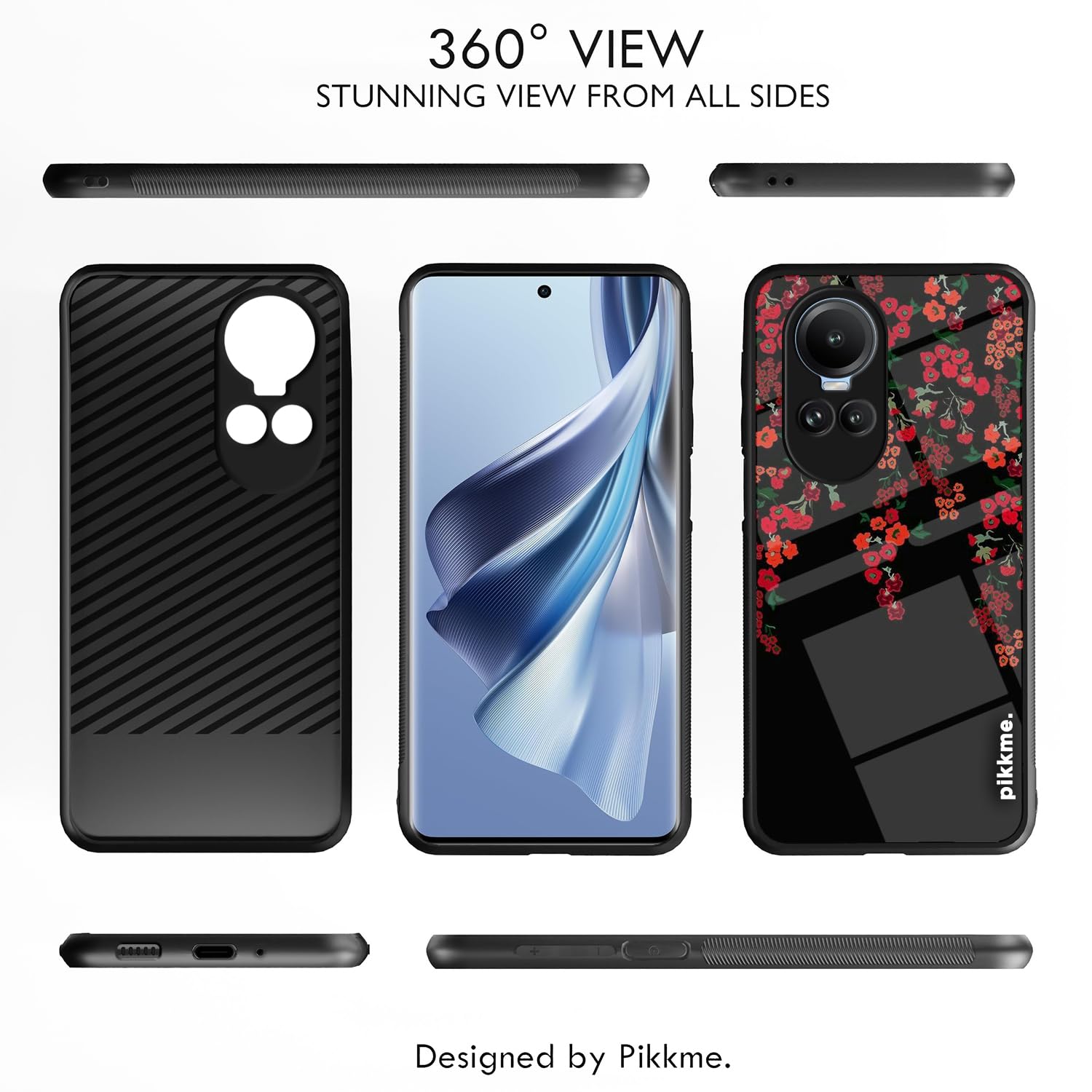 Pikkme Flower mobile cover for Oppo Reno 10 Pro 5G – photo 2