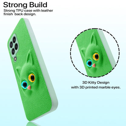 Pikkme Samsung M32 Prime/M32 4G green mobile back cover – photo 2