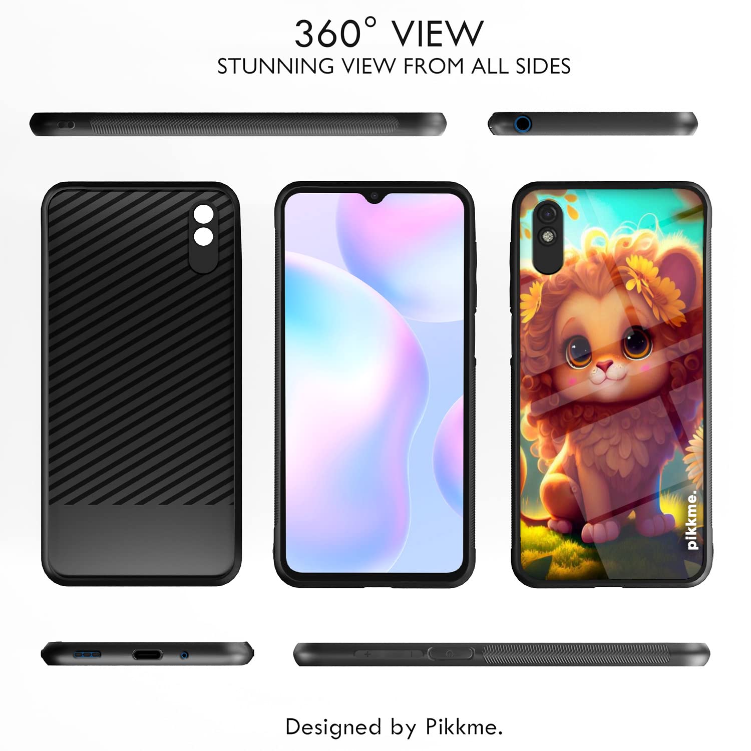 Pikkme Redmi 9A/9i/9A Sport Hybrid mobile back cover – photo 2