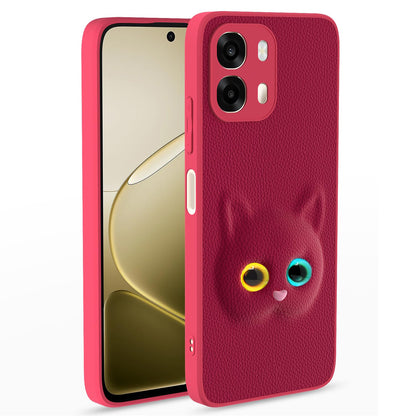 Pink Kitty phone cover for Oppo A6 Pro 5G – Pikkme