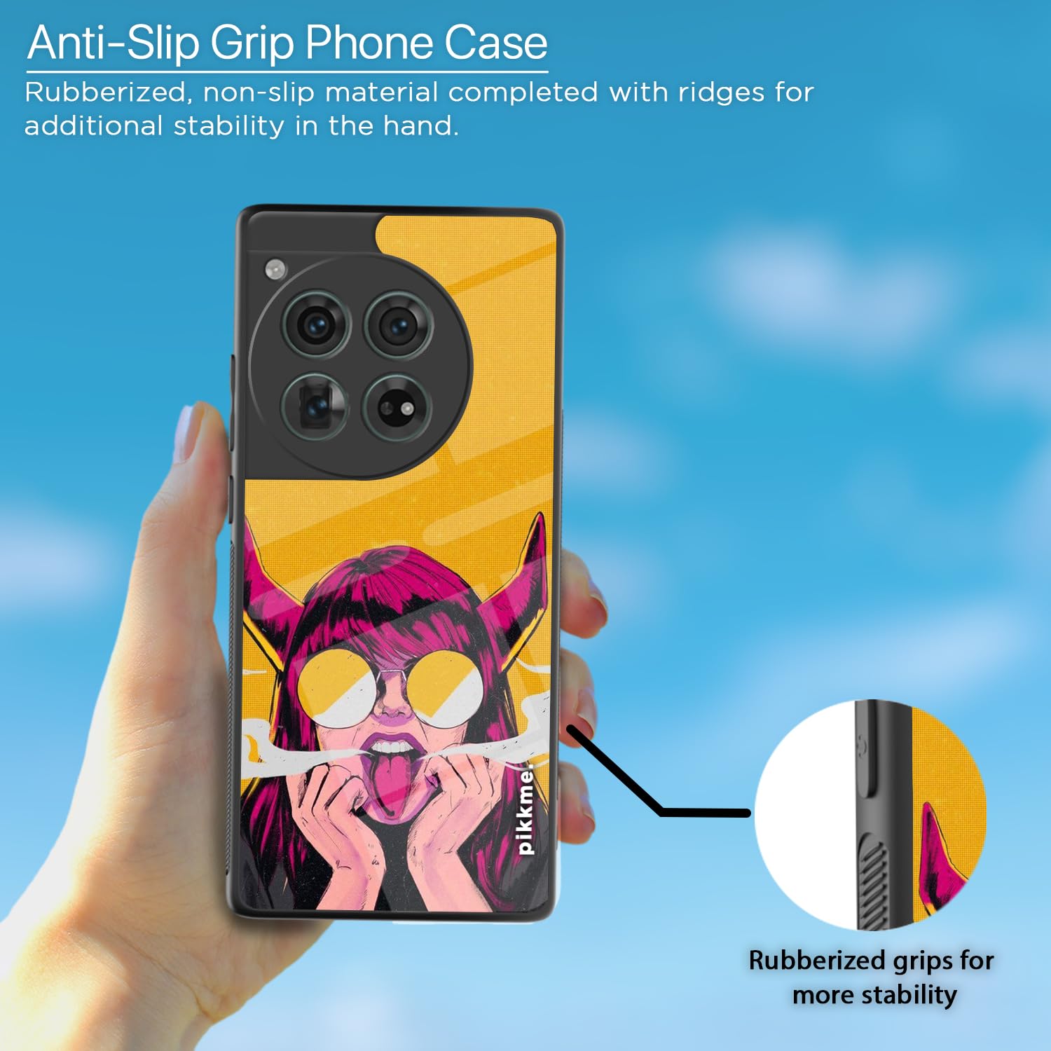 Pikkme OnePlus 12 5G Hybrid mobile cover – photo 5