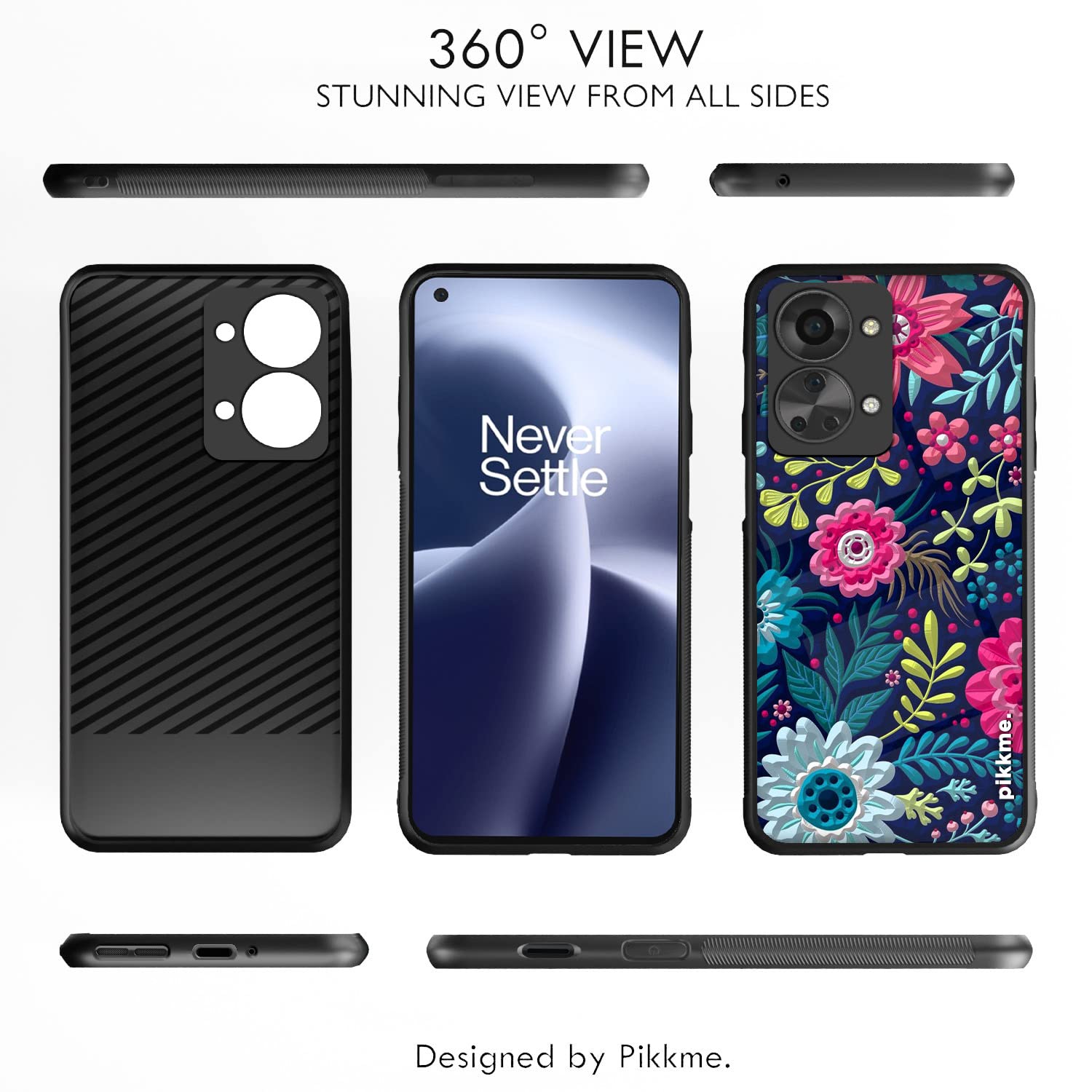 Pikkme OnePlus Nord 2T 5G Flower mobile back cover – photo 2