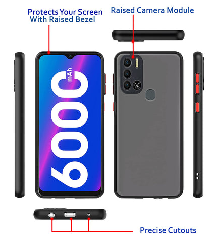 Pikkme Tecno Spark 6 Air Hybrid black mobile cover – photo 3
