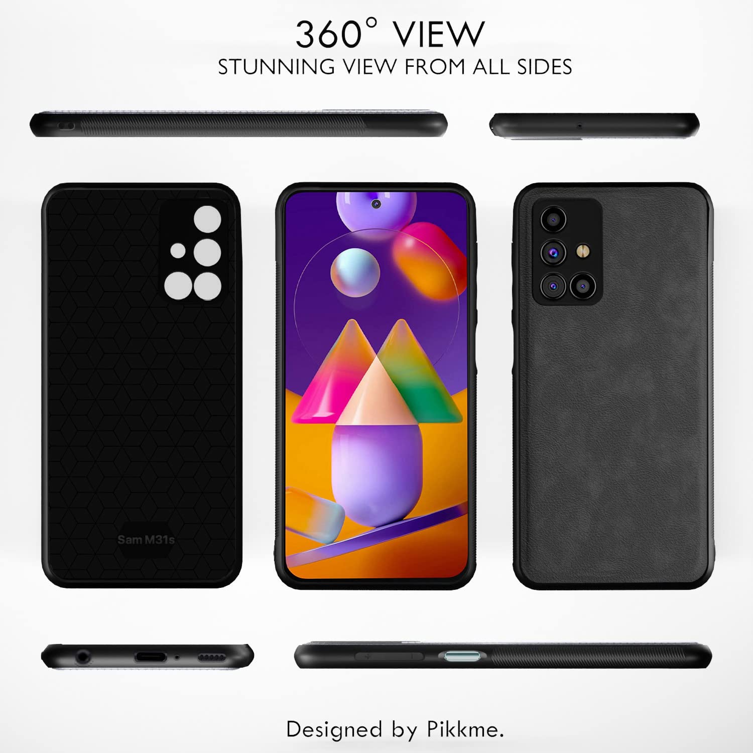 Grey mobile back cover for Samsung M31s – Pikkme – photo 3