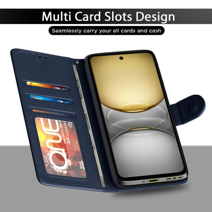 Pikkme Realme C75 blue wallet flip cover – photo 5