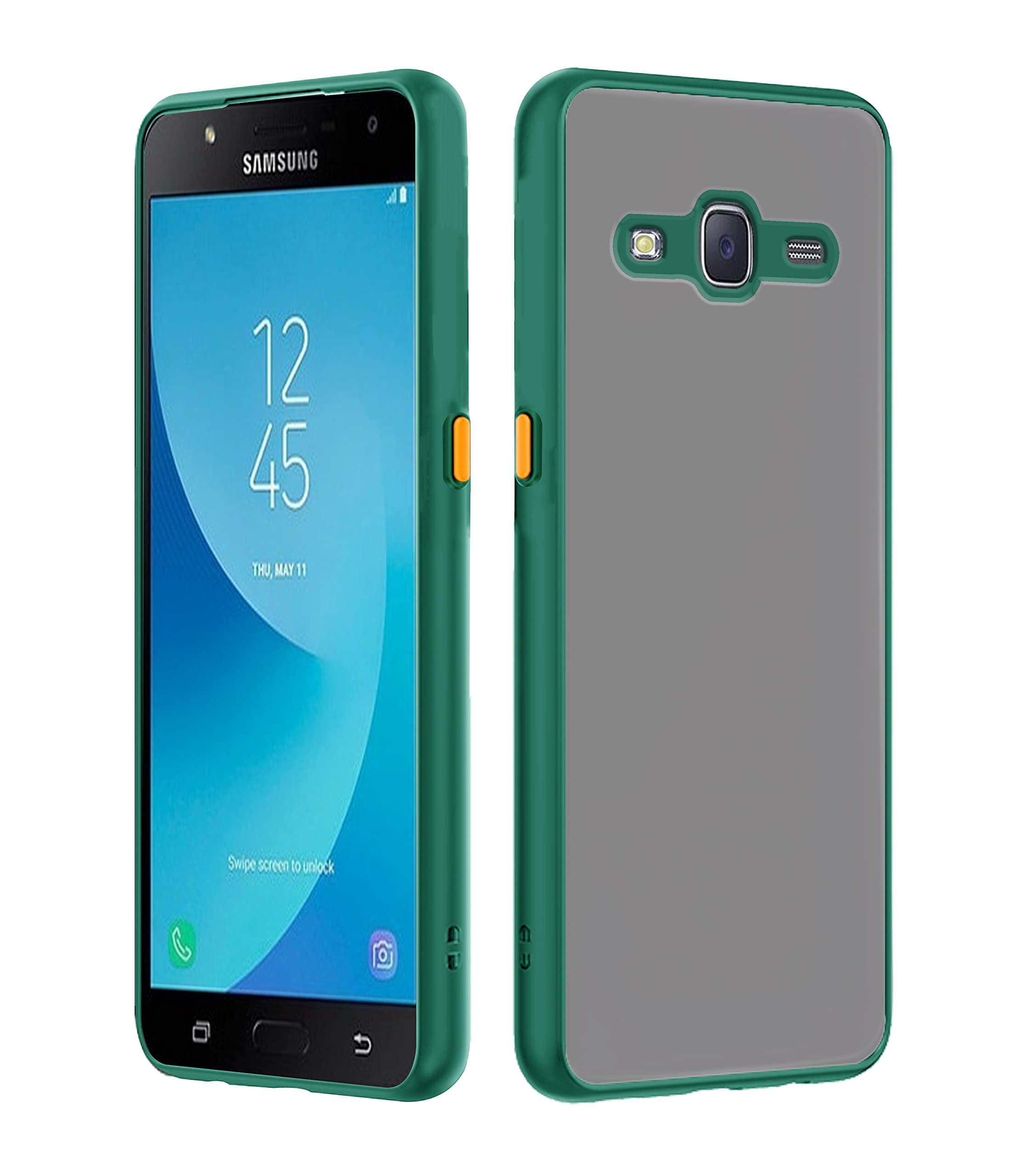 Samsung J7 2015/J7 phone cover in green by Pikkme