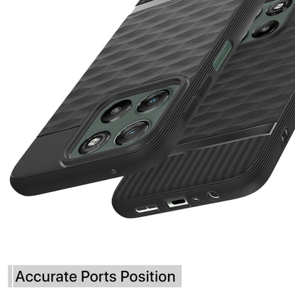 Black Silicone back cover for Moto G67 Power/G57 Power 5G – Pikkme – photo 4