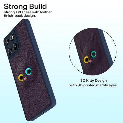 Purple Kitty mobile cover for Moto G67 Power/G57 Power 5G – Pikkme – photo 2