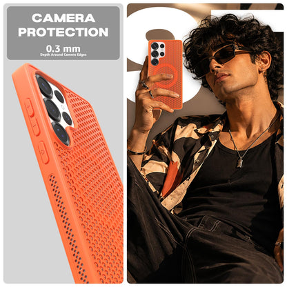 Pikkme Samsung S26 Ultra 5G MagSafe orange back cover – photo 6