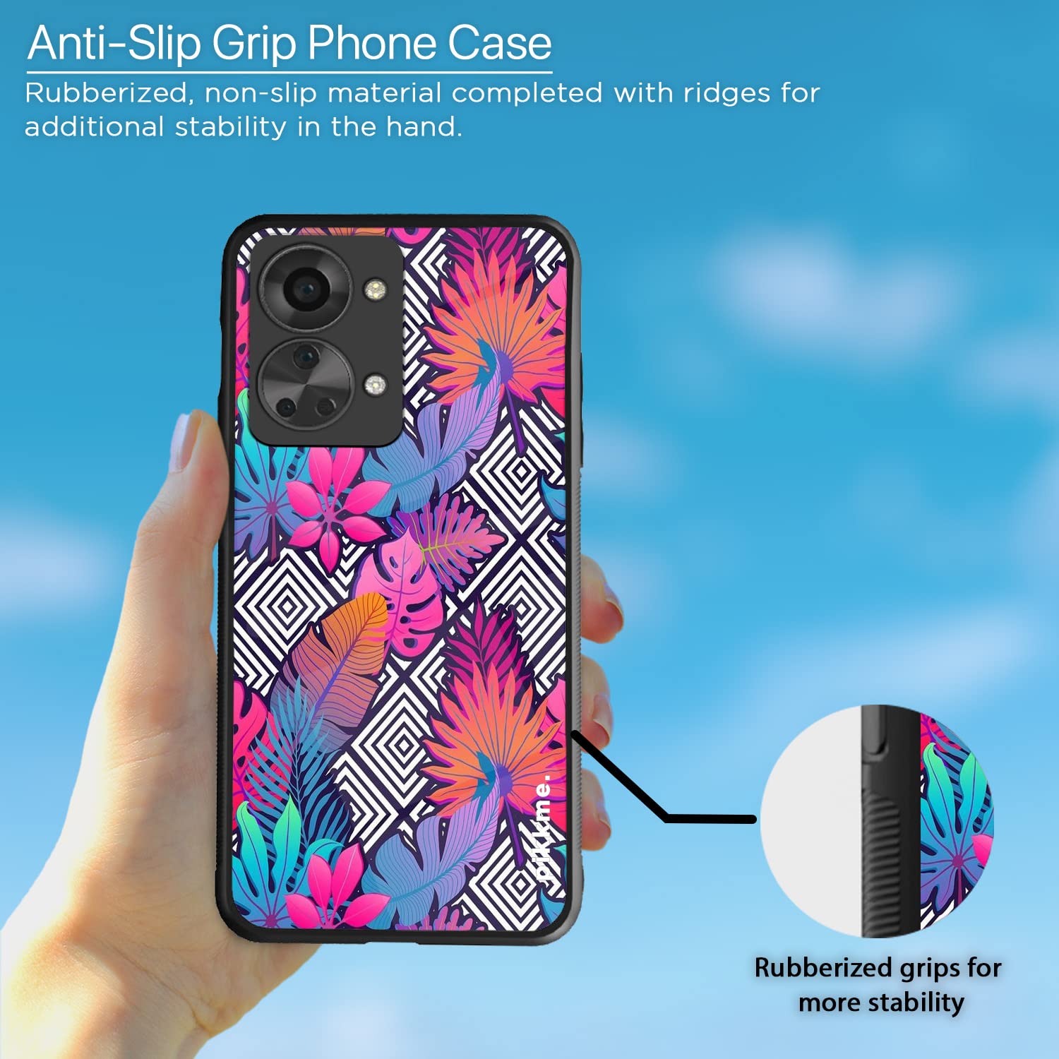 Pikkme OnePlus Nord 2T 5G Flower mobile back cover – photo 5