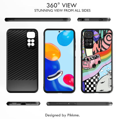 Pikkme Redmi Note 11/Note 11s Hybrid mobile back cover – photo 2