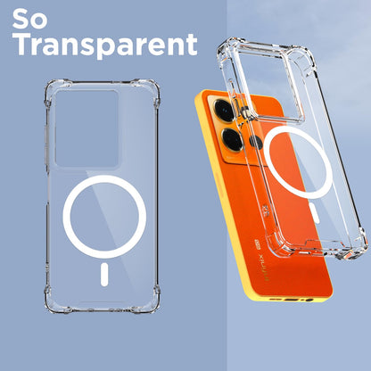 Transparent mag-safe MagSafe back cover for Infinix Note 30 5G – Pikkme – photo 2