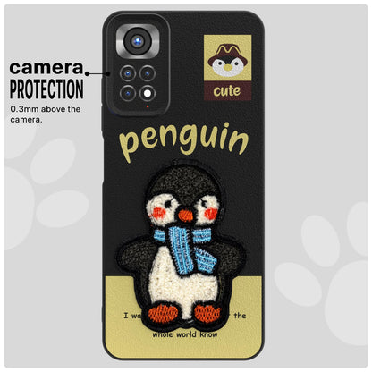 Redmi Note 11/Note 11s Plush Patch phone cover in black by Pikkme – photo 6