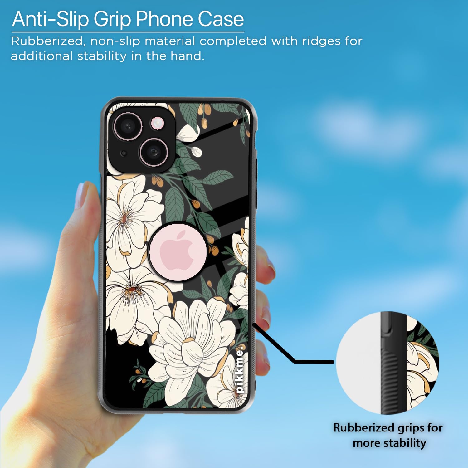 iPhone 15 Plus Flower mobile back cover by Pikkme – photo 5