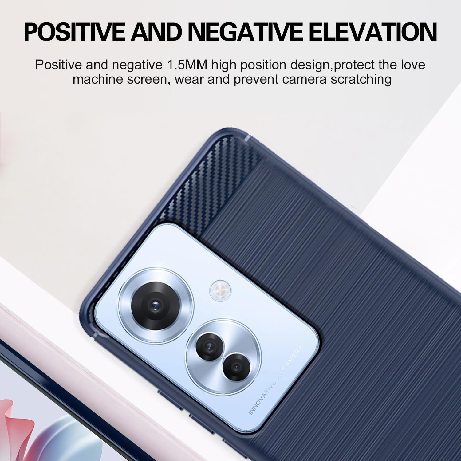Pikkme OPPO F25 Pro 5G Hybrid blue mobile cover – photo 4